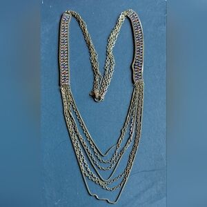 Sorrelli Rhapsody Long Necklace with Multicolor Accents